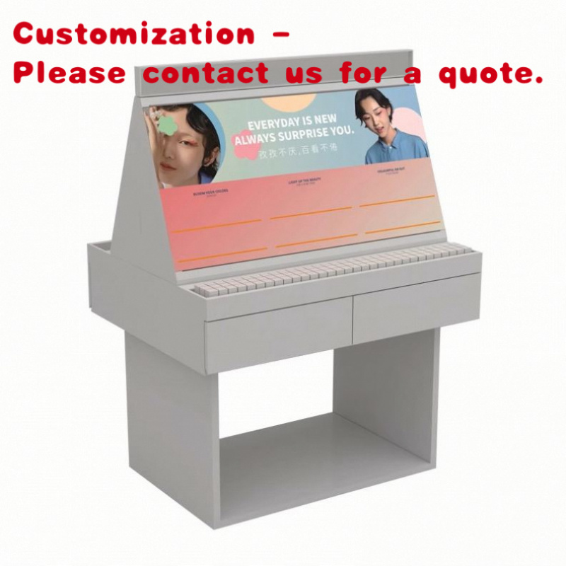 Luxury Skincare Shop - personalizzato. Espositore per cosmetici con scaffale