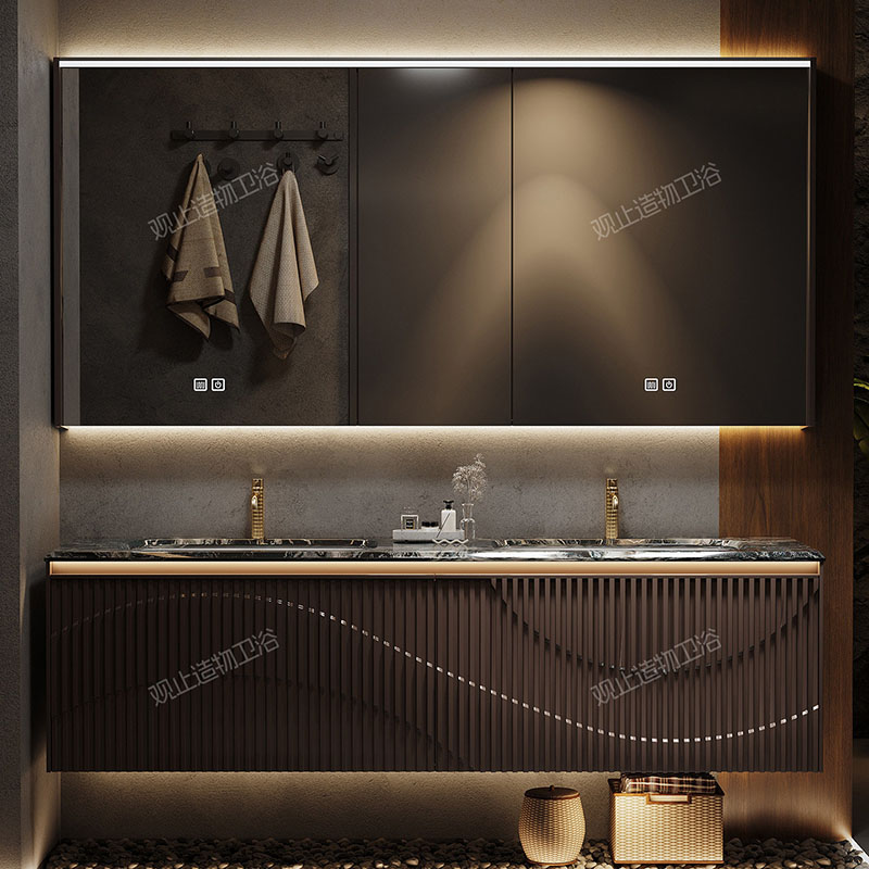 Luxury Skincare Accessories - Mobiletto da Bagno di Lusso, Accessori