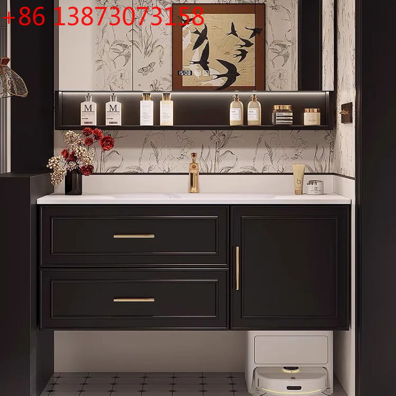 Luxury Skincare Accessories - Mobile da Bagno Moderno con Specchio,