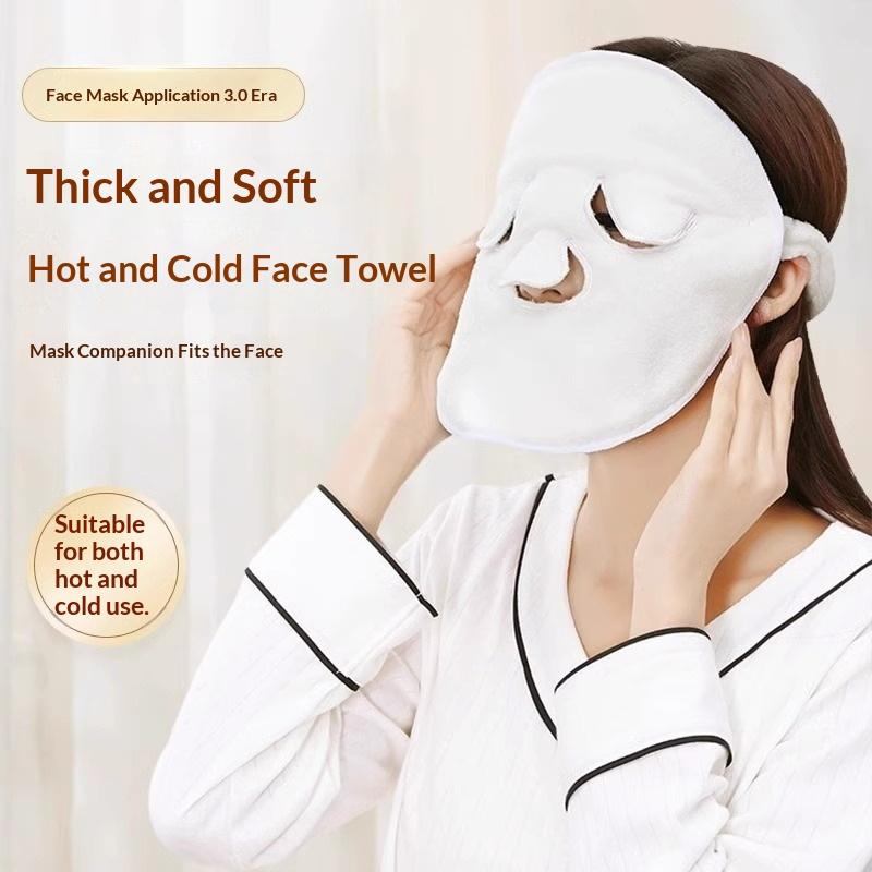 Luxury Skincare And Spa - Maschera Viso Riutilizzabile per Impacchi Caldi