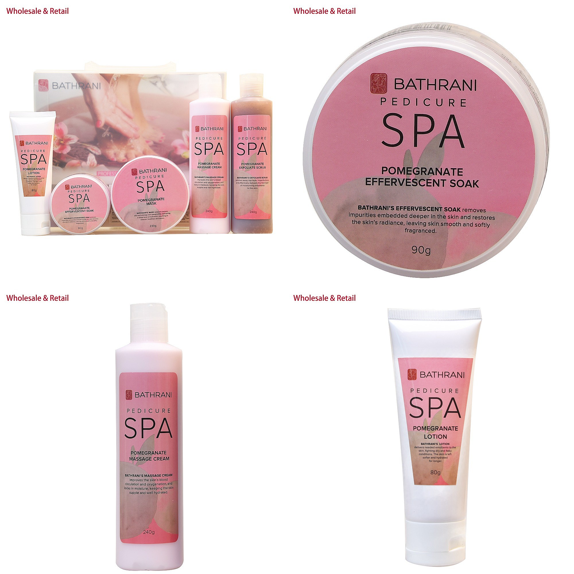 Luxury Skincare And Spa - Kit Pedicure Spa 5 Fasi per