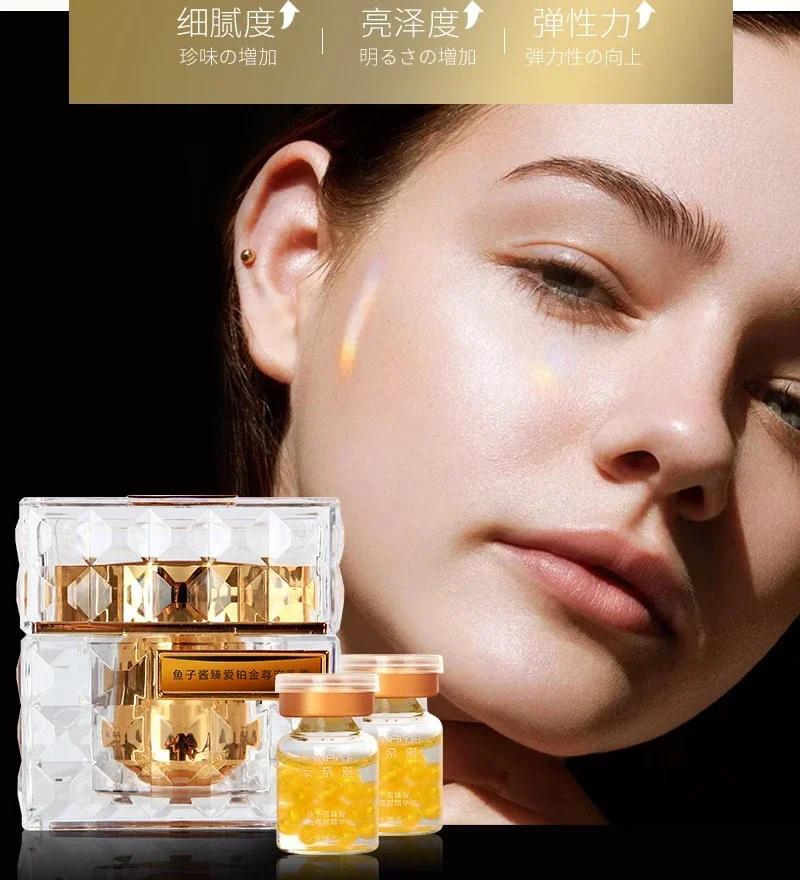 Skincare Luxury Whitening - Platino Raro Lusso Caviale Set Cura