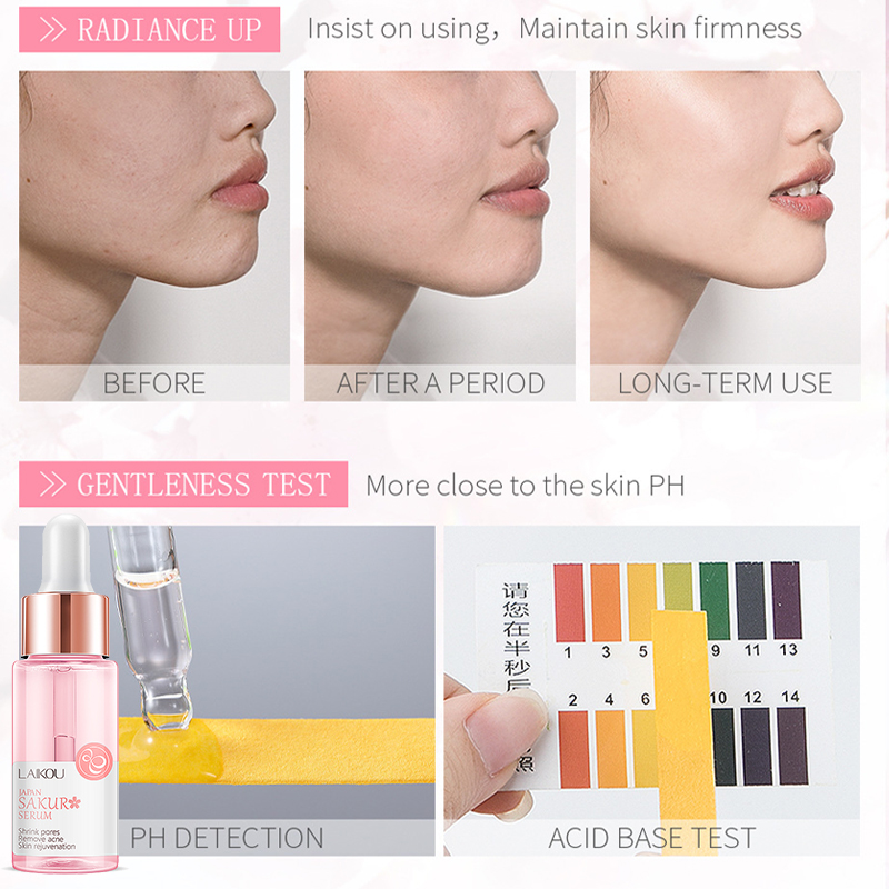 LAIKOU 17ML Giappone Sakura Si - Growth Factor Serum recensione e prezzo